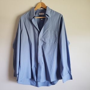 Pierre Cardin Blue Button Down Shirt